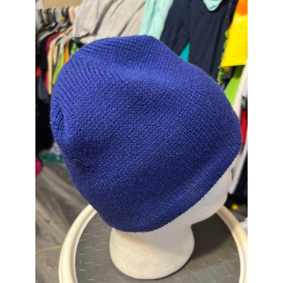 Unisex The North Face Beanie Hat One Size Blue - Picture 2 of 5